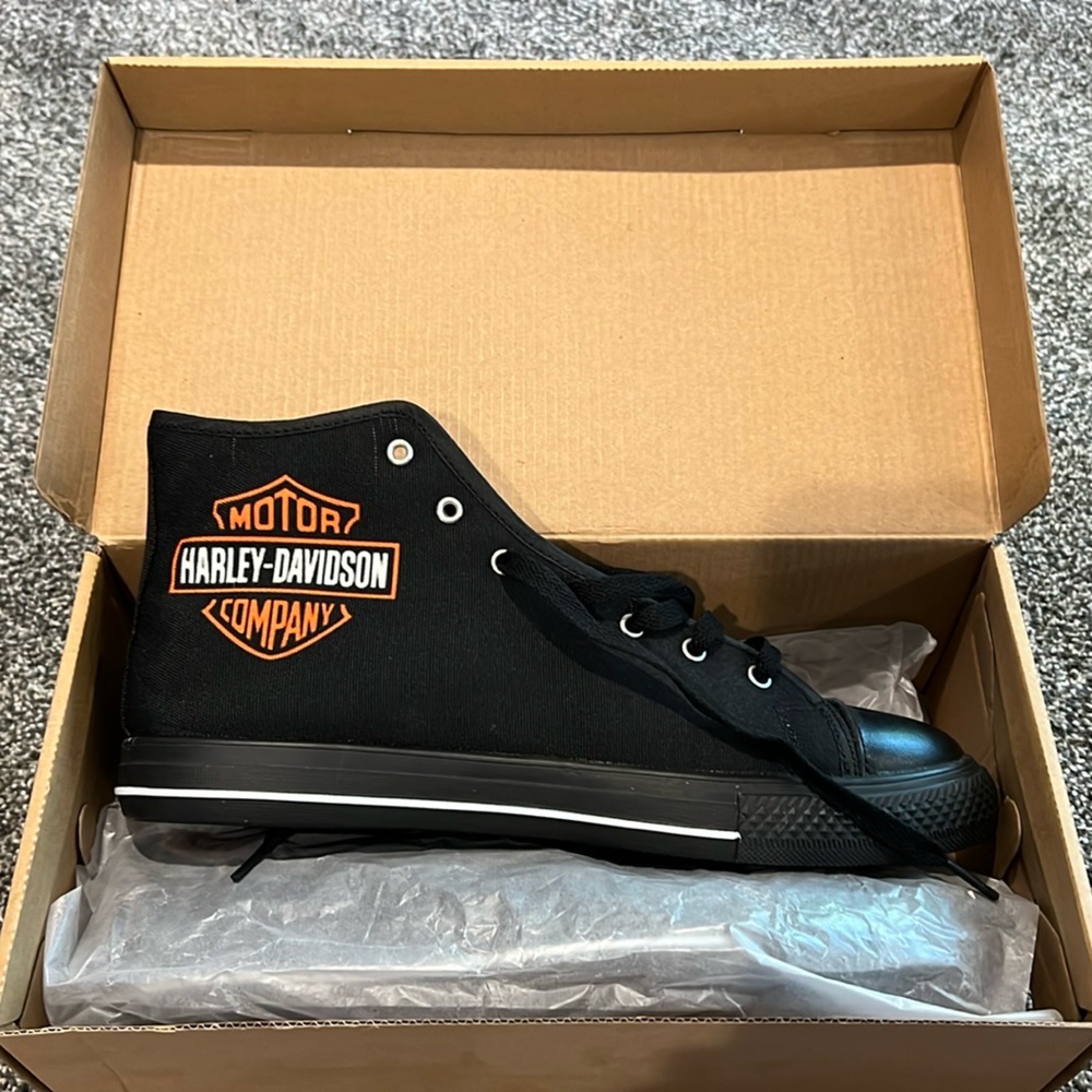 Men’s high top sneakers, Harley Davidson